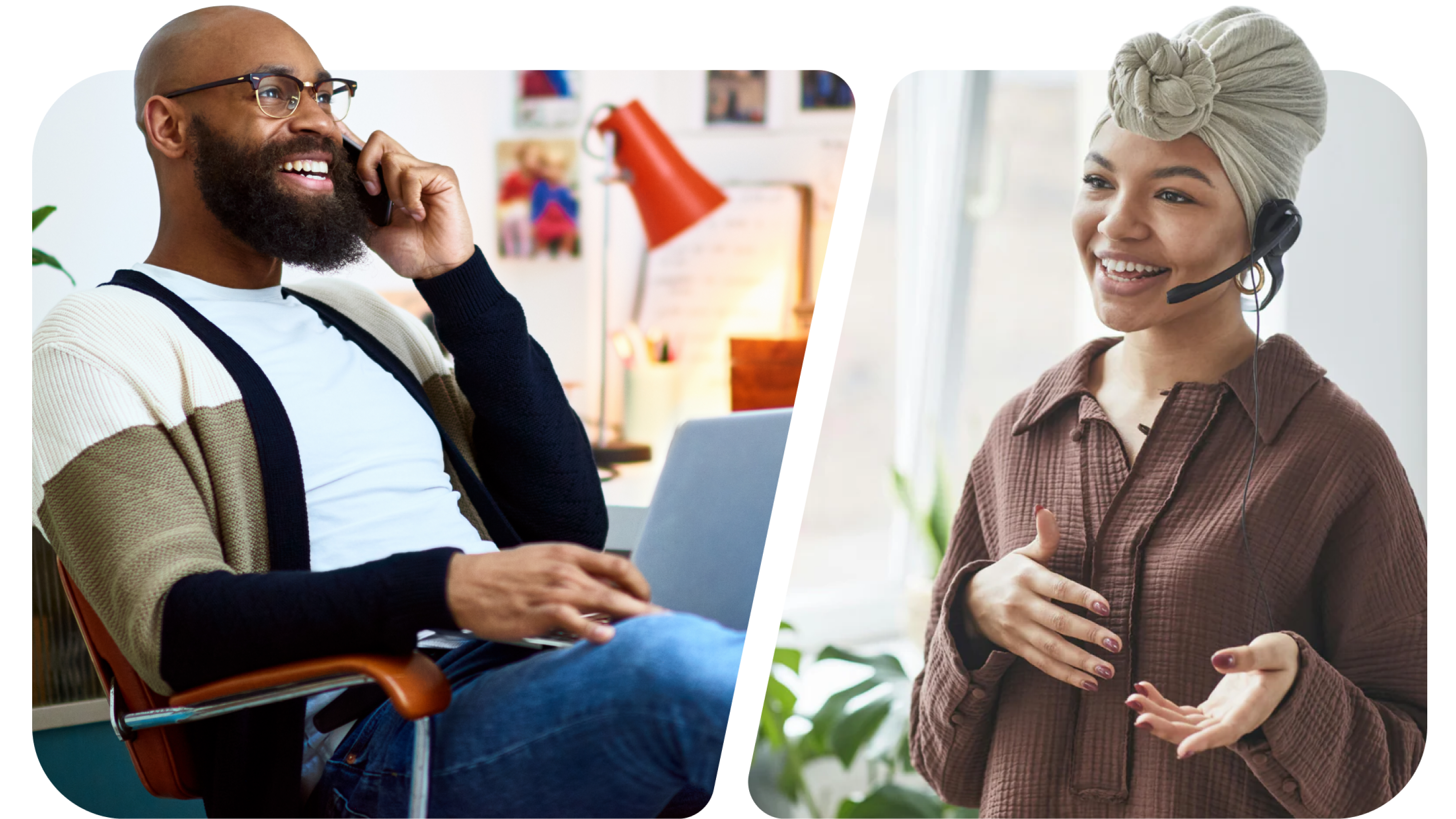 A Google Ads customer chats with a helpful Google Ads Expert.